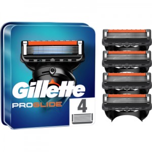 Огляд Змінні касети Gillette Fusion ProGlide 4 шт (7702018085514): характеристики, відгуки, ціни.