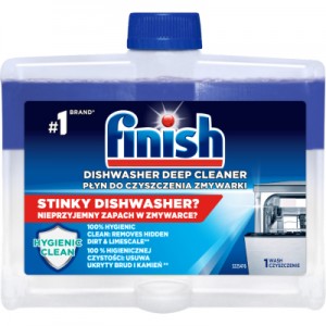 Огляд Очищувач для посудомийних машин Finish 250 мл (8000580215025): характеристики, відгуки, ціни.