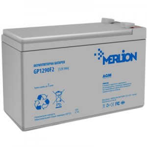 Огляд Батарея до ДБЖ Merlion 12V-9Ah (GP1290F2): характеристики, відгуки, ціни.