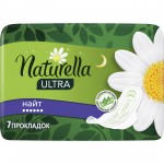 Огляд Гігієнічні прокладки Naturella Ultra Night 7 шт (4015400435846): характеристики, відгуки, ціни.