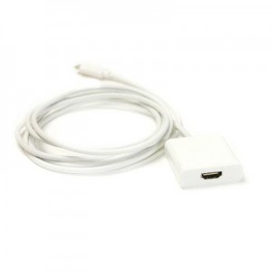 Кабель мультимедійний USB Type-C to HDMI F 1.8m PowerPlant (KD00AS1271)