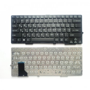Клавіатура ноутбука Sony SVS13 (S13 Series) черная без рамки подсветка UA (A43679)