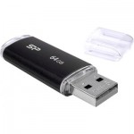 Огляд USB флеш накопичувач Silicon Power 64GB Ultima U02 Black USB 2.0 (SP064GBUF2U02V1K): характеристики, відгуки, ціни.