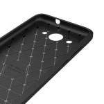 Огляд Чохол до мобільного телефона для Huawei Y3 2017 Carbon Fiber (Black) Laudtec (LT-HY32017B): характеристики, відгуки, ціни.