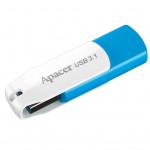 Огляд USB флеш накопичувач Apacer 32GB AH357 Blue USB 3.1 (AP32GAH357U-1): характеристики, відгуки, ціни.