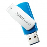 Огляд USB флеш накопичувач Apacer 32GB AH357 Blue USB 3.1 (AP32GAH357U-1): характеристики, відгуки, ціни.