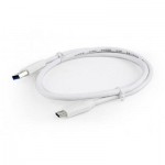 Огляд Дата кабель USB 3.0 AM to Type-C 1.0m Cablexpert (CCP-USB3-AMCM-1M-W): характеристики, відгуки, ціни.