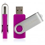 Огляд USB флеш накопичувач eXceleram 32GB P1 Series Silver/Purple USB 2.0 (EXP1U2SIPU32): характеристики, відгуки, ціни.