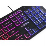 Огляд Клавіатура Vinga KB410 black: характеристики, відгуки, ціни.