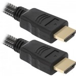 Огляд Кабель мультимедійний HDMI to HDMI 5.0m HDMI-17PRO v1.4 Defender (87353) Defender (87460): характеристики, відгуки, ціни.