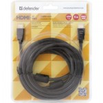 Огляд Кабель мультимедійний HDMI to HDMI 5.0m HDMI-17PRO v1.4 Defender (87353) Defender (87460): характеристики, відгуки, ціни.