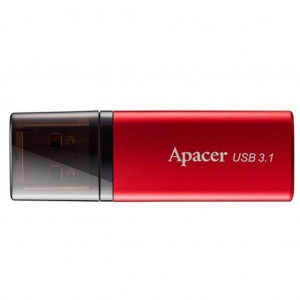 Огляд USB флеш накопичувач Apacer 64GB AH25B Red USB 3.1 Gen1 (AP64GAH25BR-1): характеристики, відгуки, ціни.
