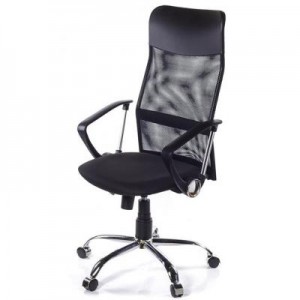 Огляд Офісне крісло Аклас Гілмор CH TILT Чорне (02421): характеристики, відгуки, ціни.