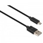 Огляд Дата кабель USB 2.0 AM to Micro 5P 1.8m Spring black Vinga (VCPDCMS1.8BK): характеристики, відгуки, ціни.