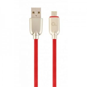 Дата кабель USB 2.0 Micro 5P to AM Cablexpert (CC-USB2R-AMmBM-1M-R)