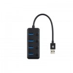 Огляд Концентратор 2E USB 2.0 to 4*USB3.0, with switch, 0.25 м (2E-W1405): характеристики, відгуки, ціни.