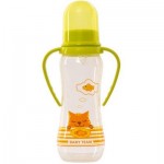 Огляд Пляшечка для годування Baby Team з силікон.соскою 250мл 0+ салат (1411_салатовый): характеристики, відгуки, ціни.