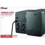 Огляд Пристрій безперебійного живлення Trust Paxxon 1000VA UPS 4 Outlets (23504_TRUST): характеристики, відгуки, ціни.