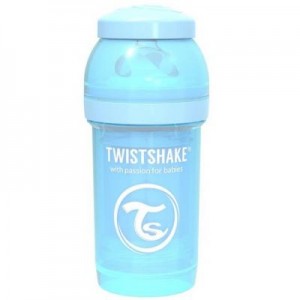 Огляд Пляшечка для годування Twistshake антиколькова 180 мл, світло-блакитна (69857/78250): характеристики, відгуки, ціни.