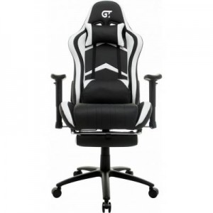 Крісло ігрове GT Racer X-2534-F Black/White