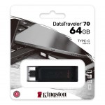 Огляд USB флеш накопичувач Kingston 64GB DataTraveler 70 USB 3.2 / Type-C (DT70/64GB): характеристики, відгуки, ціни.