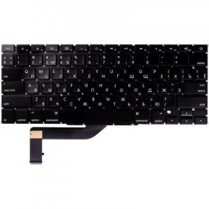 Клавіатура ноутбука Apple MacBook Pro Retina 15" 1398 черн (KB310721)