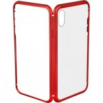 Огляд Чохол до мобільного телефона Armorstandart Magnetic Case 1 Gen. iPhone XS Max Clear/Red (ARM53391): характеристики, відгуки, ціни.