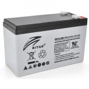 Огляд Батарея до ДБЖ Ritar HR1236W, 12V-9.0Ah (HR1236W): характеристики, відгуки, ціни.