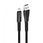 Огляд Дата кабель ColorWay USB 2.0 AM to Type-C 1.0m zinc alloy + led black (CW-CBUC035-BK): характеристики, відгуки, ціни.