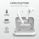 Огляд Навушники Trust Primo Touch True Wireless Mic White (23783): характеристики, відгуки, ціни.