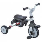 Огляд Дитячий велосипед Smoby металевий Робін складаний 3 в 1 Сірий (741300): характеристики, відгуки, ціни.
