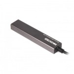 Огляд Концентратор Maxxter USB 3.0 Type-A 4 ports grey (HU3A-4P-02): характеристики, відгуки, ціни.