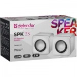 Огляд Акустична система Defender SPK 33 White (65631): характеристики, відгуки, ціни.