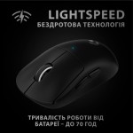 Огляд Мишка Logitech G Pro X Superlight Wireless Black (910-005880): характеристики, відгуки, ціни.