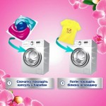 Огляд Капсули для прання Losk Тріо-капсули Ефірні олії та малайзійська квітка 18 шт. (9000101426045): характеристики, відгуки, ціни.