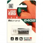 Огляд USB флеш накопичувач Mibrand 64GB Cougar Black USB 2.0 (MI2.0/CU64P1B): характеристики, відгуки, ціни.