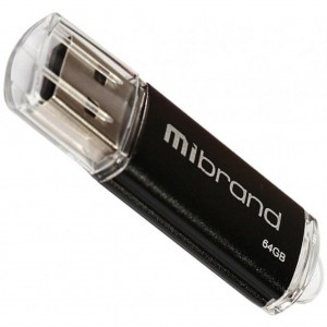 Огляд USB флеш накопичувач Mibrand 64GB Cougar Black USB 2.0 (MI2.0/CU64P1B): характеристики, відгуки, ціни.