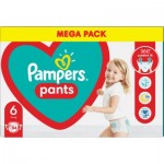 Огляд Підгузок Pampers трусики Pants Giant Розмір 6 (15+ кг) 84 шт. (8006540069530): характеристики, відгуки, ціни.