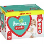 Огляд Підгузок Pampers трусики Pants Giant Розмір 6 (15+ кг) 84 шт. (8006540069530): характеристики, відгуки, ціни.