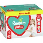 Огляд Підгузки Pampers трусики Pants Giant Розмір 6 (14-19 кг) 84 шт (8006540069530): характеристики, відгуки, ціни.