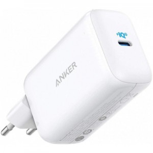 Огляд Зарядний пристрій Anker PowerPort III 65W Pod PPS+GaN (White) (A2712H21): характеристики, відгуки, ціни.