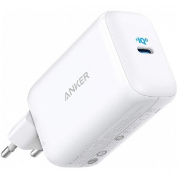 Зарядний пристрій Anker PowerPort III 65W Pod PPS+GaN (White) (A2712H21)