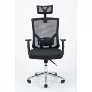 Огляд Офісне крісло Richman Роджер Хром сітка чорна (ADD0002376): характеристики, відгуки, ціни.