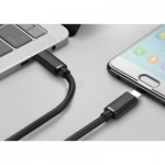 Огляд Дата кабель USB Type-C to Type-C 0.5m US286 3A (Black) Ugreen (50996): характеристики, відгуки, ціни.