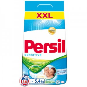 Огляд Пральний порошок Persil Sensitive Алое Вера для чутливої шкіри 5.4 кг (9000101522112): характеристики, відгуки, ціни.