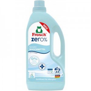 Огляд Гель для прання Frosch Zero Sensitiv 1.5 л (4009175947659): характеристики, відгуки, ціни.