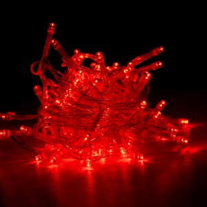 Огляд Гірлянда YES! Fun LED Christmas time 100 ламп, червона, 5м. 8 режимів (801152): характеристики, відгуки, ціни.