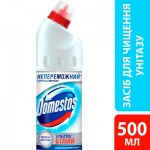 Огляд Засіб для чищення унітазу Domestos Ультра Білий 500 мл (8712561015882): характеристики, відгуки, ціни.