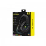 Огляд Навушники 2E HG340 RGB USB 7.1 Black (2E-HG340BK-7.1): характеристики, відгуки, ціни.