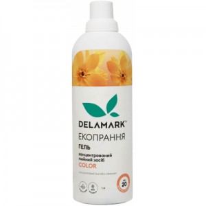 Огляд Гель для прання DeLaMark Color 1 л (4820152330161): характеристики, відгуки, ціни.